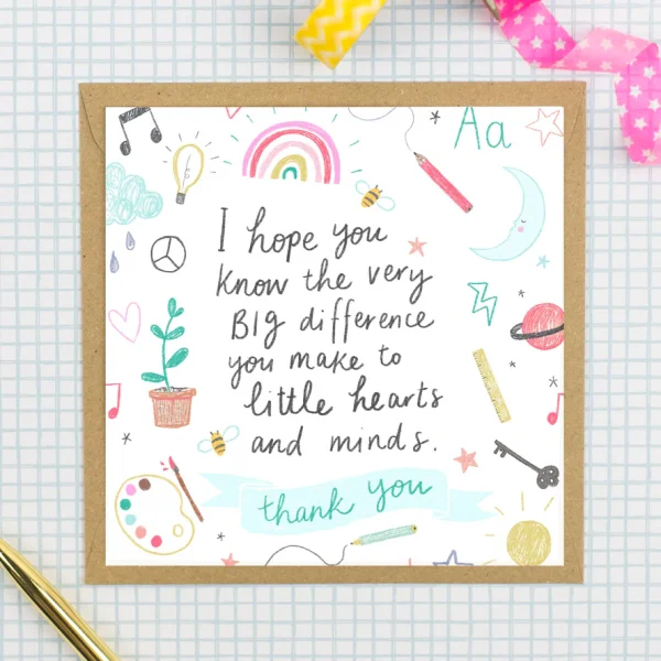 You Make a big Difference Card